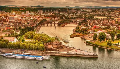 Luftbild Stadt Koblenz